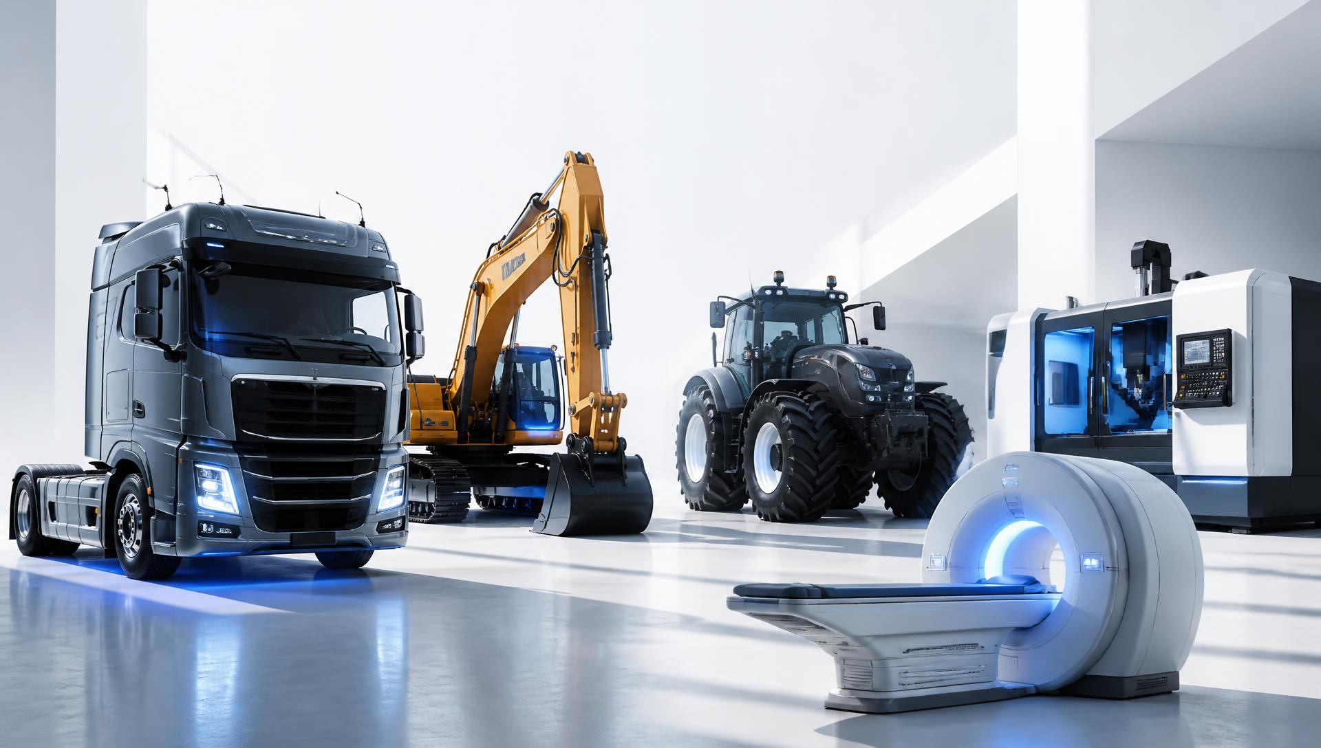 Camion semi-remorque, excavatrice, tracteur agricole, cellule d'usinage CNC et équipement médical financés pour des entreprises canadiennes